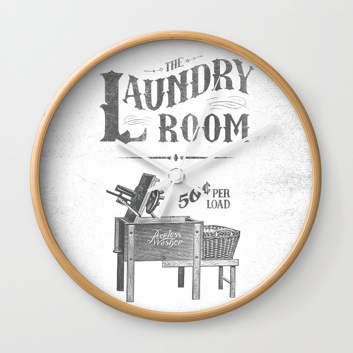 vintage laundry sign