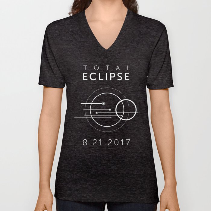 2017 Total Eclipse V Neck T Shirt