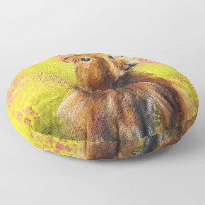 Capybara Floor Pillow