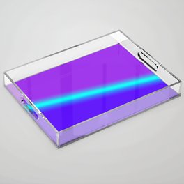 Gradient Neon Laser  Acrylic Tray