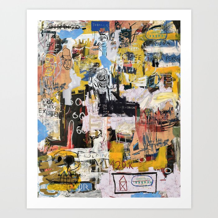 Basquiat World Kunstdrucke Basquiat World Kunstdrucke