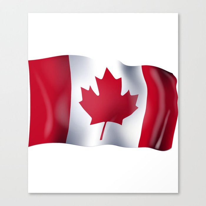 Canada flag Canvas Print