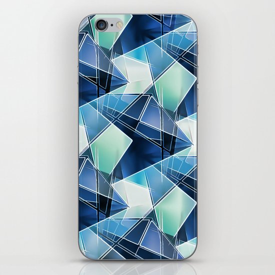 Iced Geometric iPhone Skin