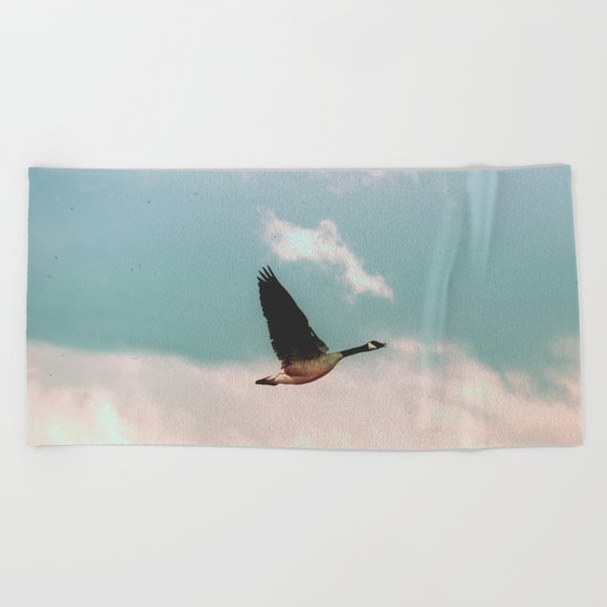 Early Bird Beach Towel