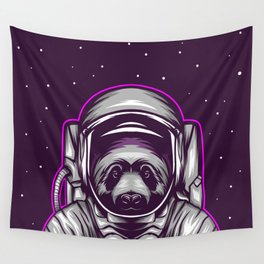 The astronaut of panda Wall Tapestry