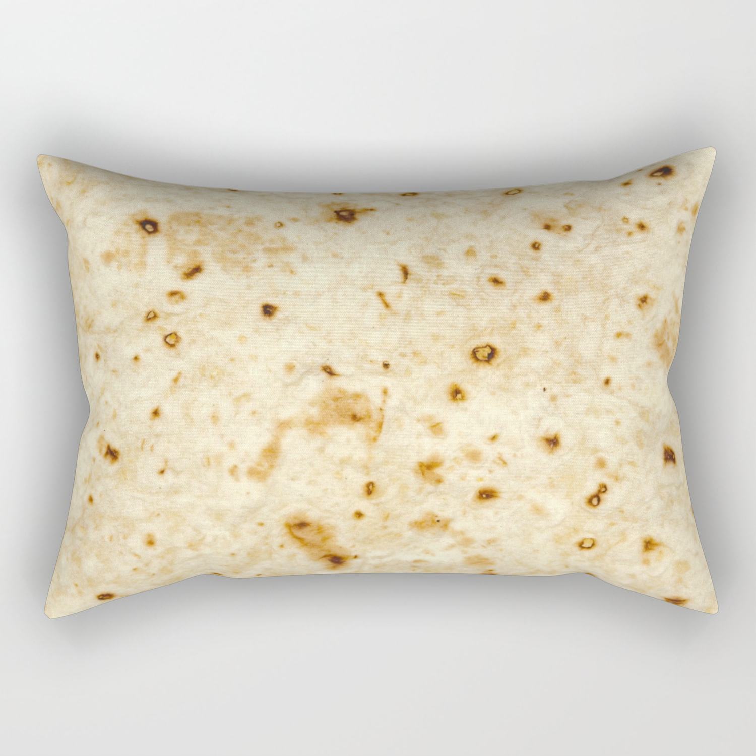 Burrito Baby Adult Tortilla Blanket Rectangular Pillow By