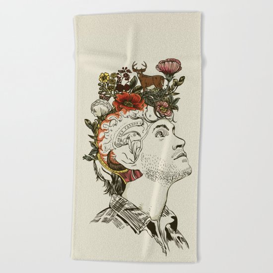 This Is My Design Beach Towel