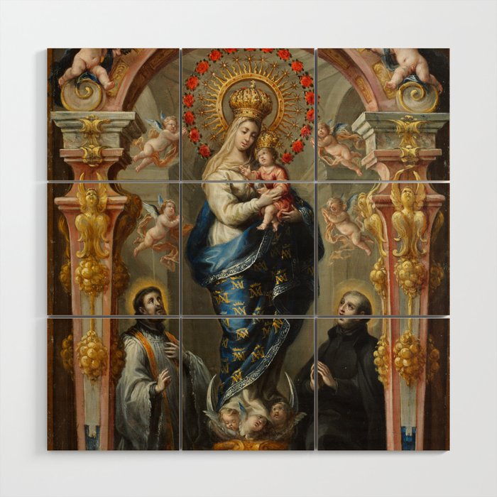 Our Lady of Good Counsel Wood Wall Art