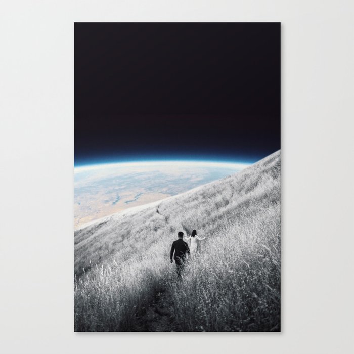 Don't worry, I'm coming with you Canvas Print