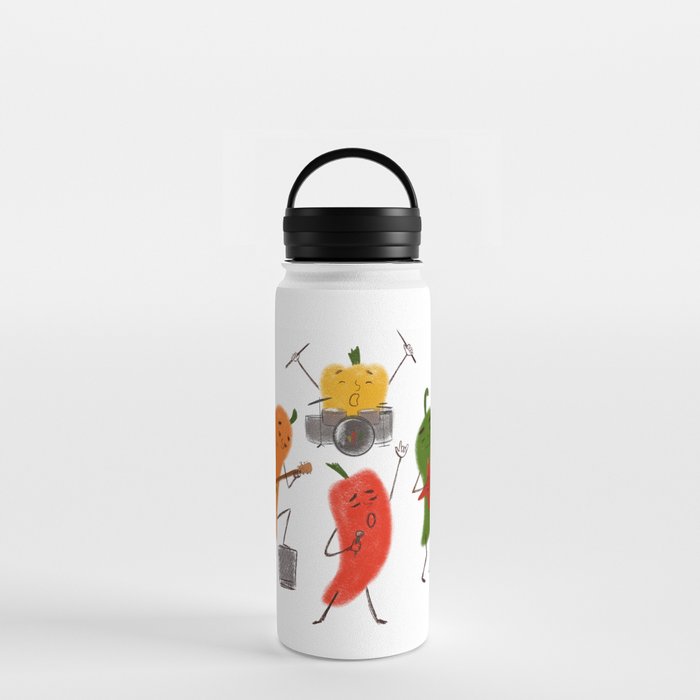 Crazy peppers Water Bottle