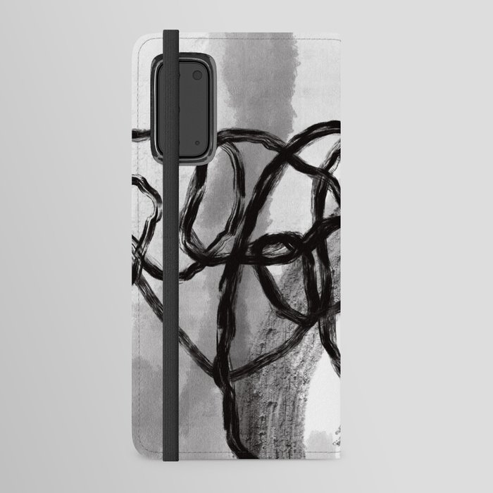 Origins 23. Abstract Drawing.  Android Wallet Case