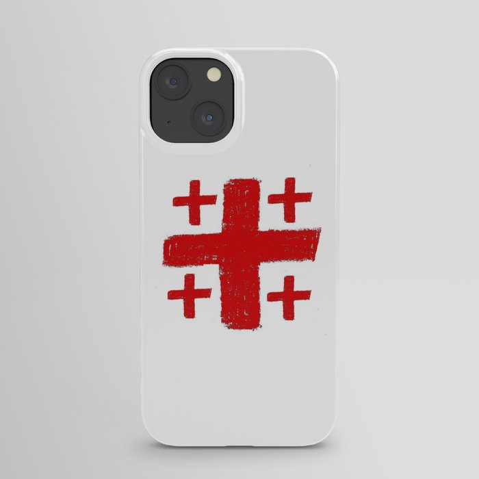 Jerusalem Cross 5 iPhone Case