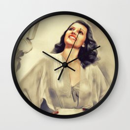 Rita Hayworth, Movie Legend Wall Clock