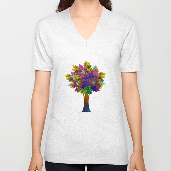 Miracle Tree Unisex V-Neck