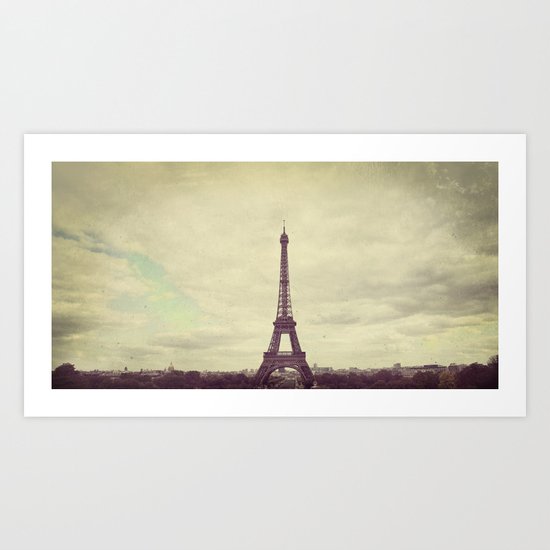The view from here Art Print