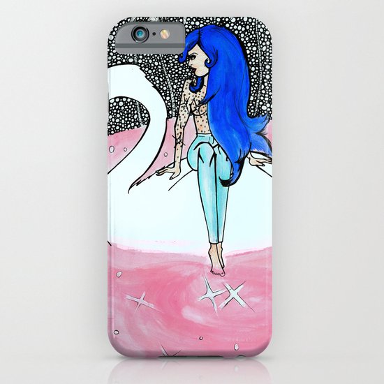 Ride A White Swan iPhone & iPod Case