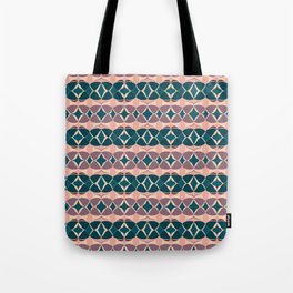 Modern abstract weave pattern – purple Tote Bag