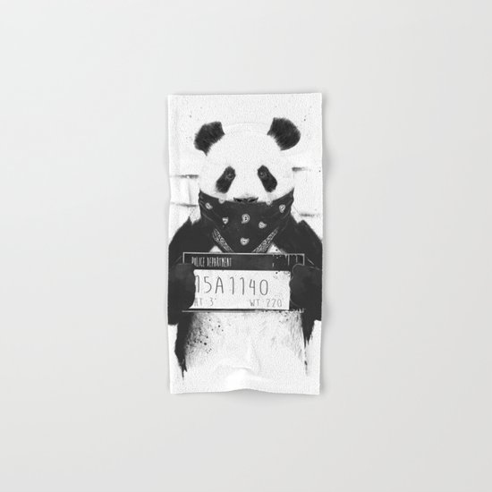 Bad panda Hand & Bath Towel