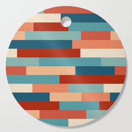 Colorful stripes decoration Cutting Board