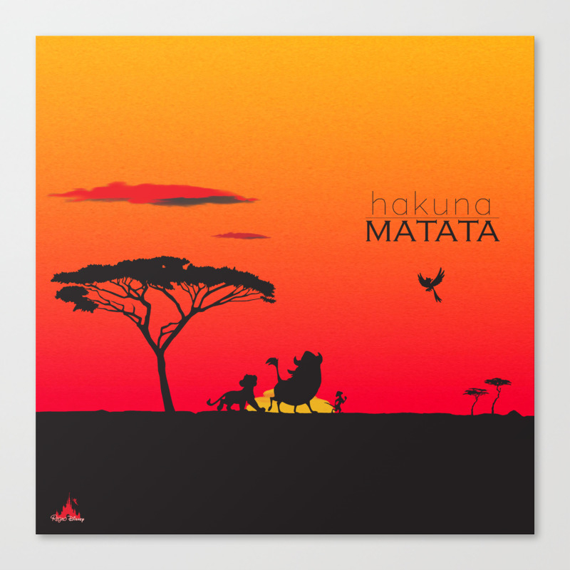 Hakuna Matata Wall Print