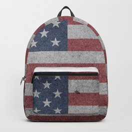USA American Flag Rugged Backpack