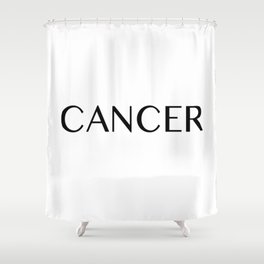 Cancer {Astrology Zodiac Sign} Shower Curtain
