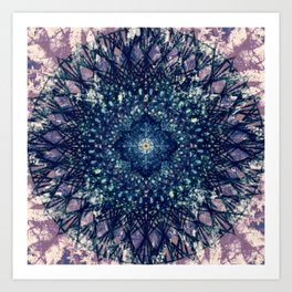 Purple Mandala II Art Print