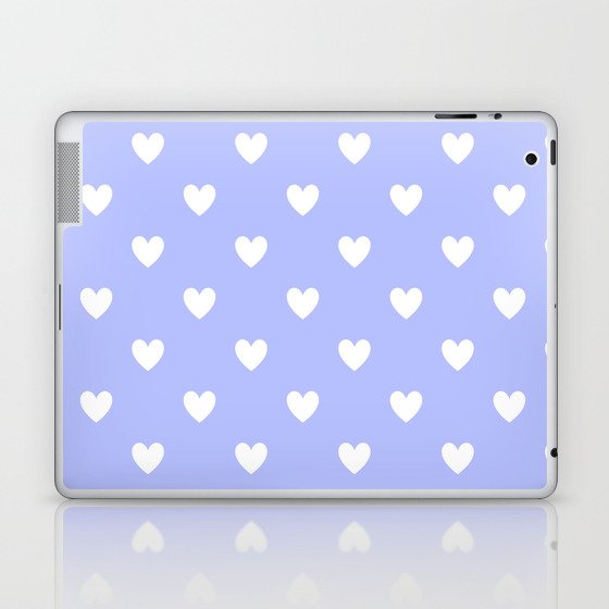 Periwinkle Collection - hearts1 Laptop & iPad Skin