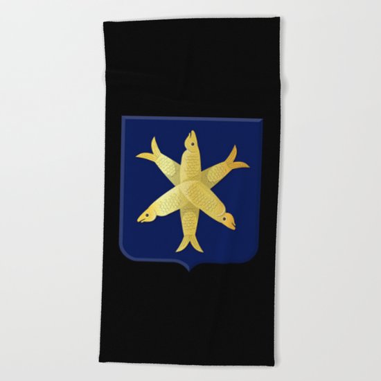Coat of arms of Zandvoort Beach Towel