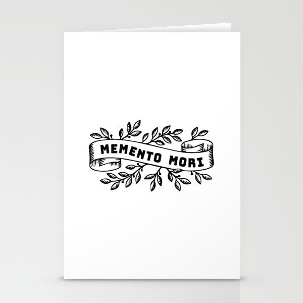 Memento mori Stationery Cards