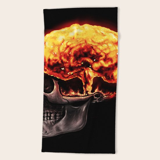 Mind Blown Beach Towel