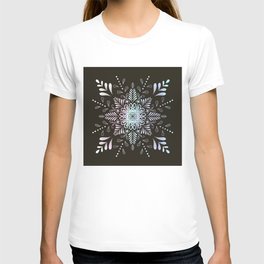 Modern Mandala No.1 Rainbow Holographic T-shirt