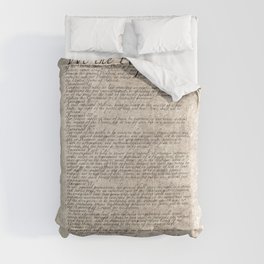 US Constitution - United States Bill of Rights Comforter