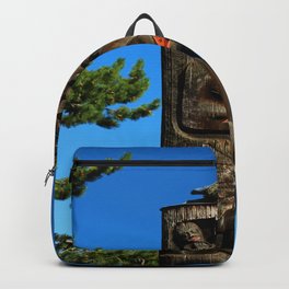 An Amazing Totem Backpack | Photo, Woodentotem, Digital, Totem, Color, Canada, Christianeschulze, Victoriaisland, Totempole, Beaconhillpark 