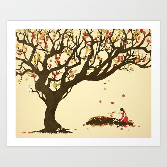 Fallen Art Print