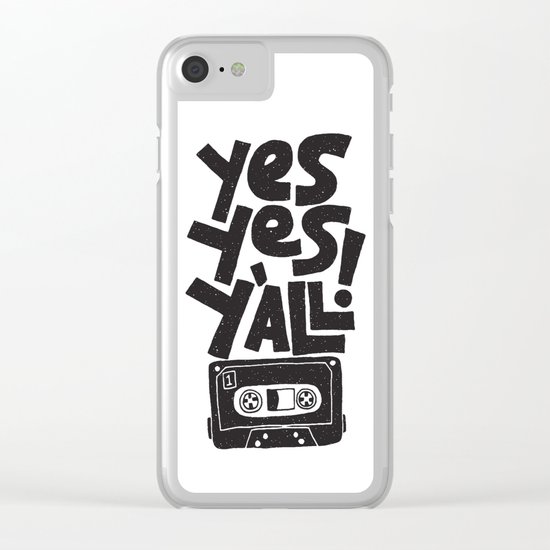Y'all Clear iPhone Case