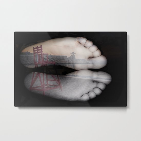 Beach Feet #2 Metal Print