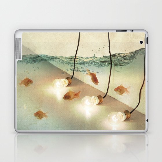 ideas and goldfish Laptop & iPad Skin
