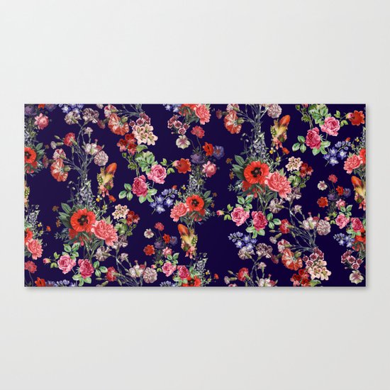 Botanical Pattern Canvas Print