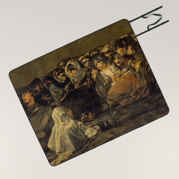 Francisco Goya El Gran Cabr n O Aquelarre The Great He Goat Or Witches Sabbath Picnic 