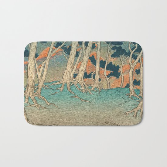 The Deep Thinking at Dasama Bath Mat
