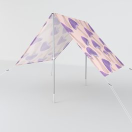 Purple Mushrooms Pattern  Sun Shade