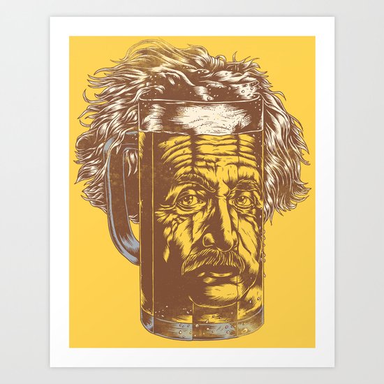 Ein Stein Art Print