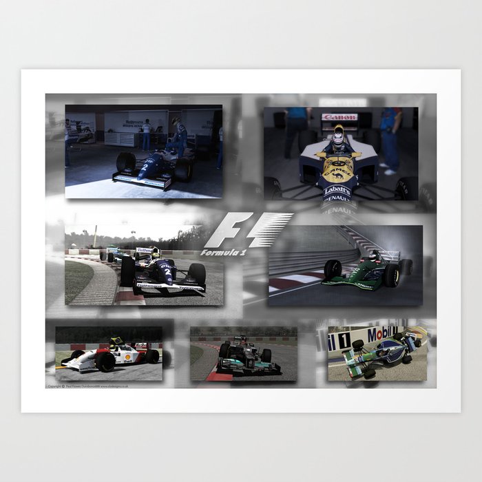 F1 Collection Art Print