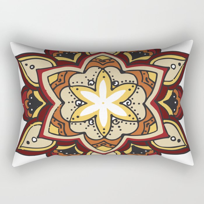 Mandala Rectangular Pillow