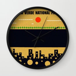 Mesa Verde National Park Wall Clock