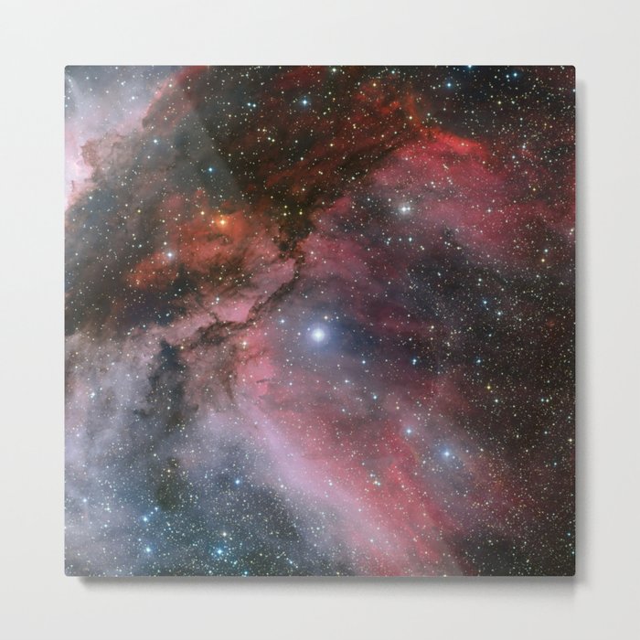 Carina Nebula Space Art Metal Print
