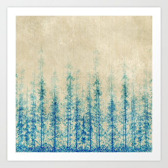 Winter Woods Art Print