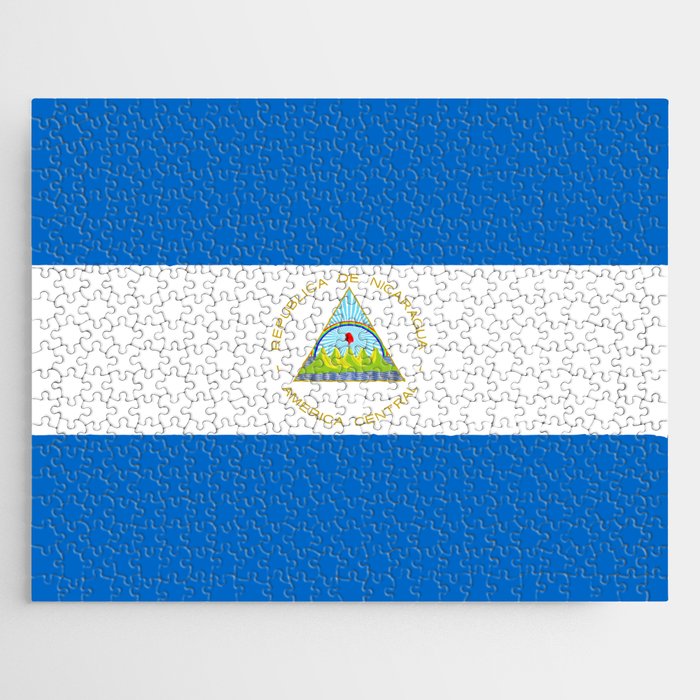Flag of Nicaragua Jigsaw Puzzle
