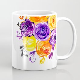 Dia de Muertos Flowers Coffee Mug